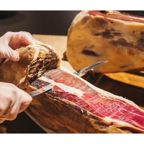 西班牙火腿切片100g isu伊比利亚黑猪发酵生吃生食风干火腿片即食