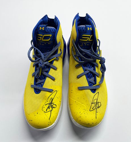 库里签名篮球鞋 curry 3 zero 双签球鞋 礼物 含证书