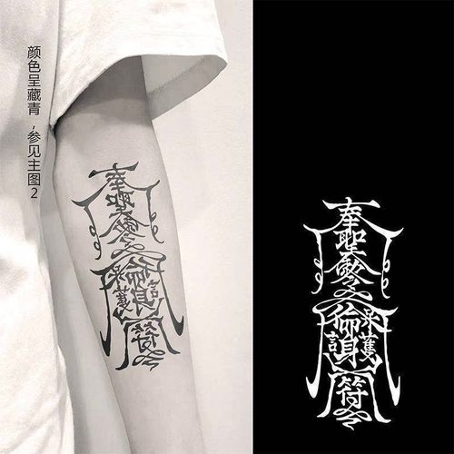 新品孙冰法纹身贴同款草本纹身半果汁贴仿真洗不掉 草本5张