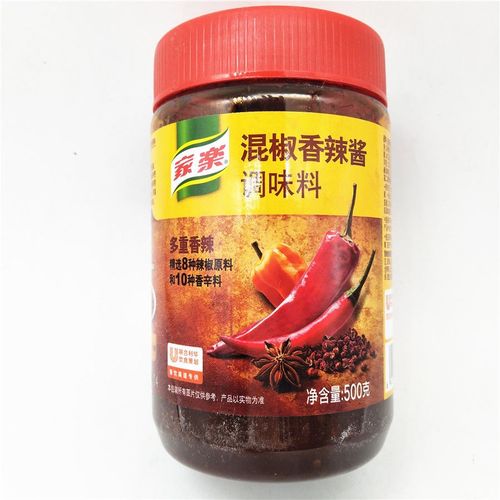 家乐混椒香辣酱500g 多重香辣风味辣子鸡调料麻辣香锅香辣虾