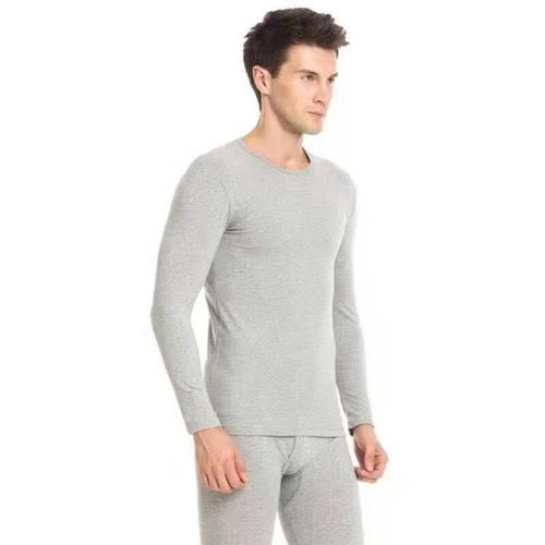 金公牛男士秋衣裤套装纯棉冬季保暖内衣男青年薄款全棉秋衣秋裤男