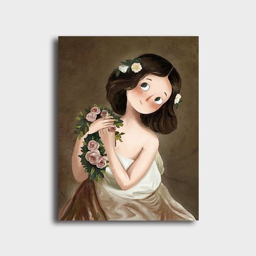 史历克 数字油画diy卡通人物q版世界名画手工填色减压