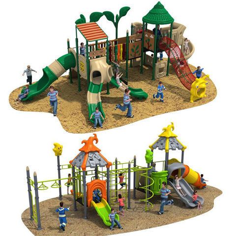 高端幼儿园大型小博士滑梯组合儿童小区室外游乐设备户外塑料玩具