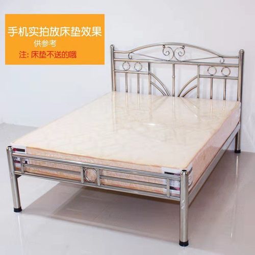5米1.8米加厚加粗304不锈钢床单双人大床家用公寓宿舍出租房床