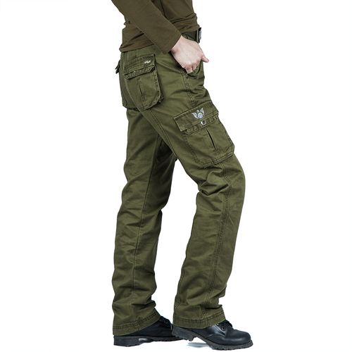 户外休闲吉普军装女裤军绿色军迷多口袋工装裤纯棉jeep秋冬正品