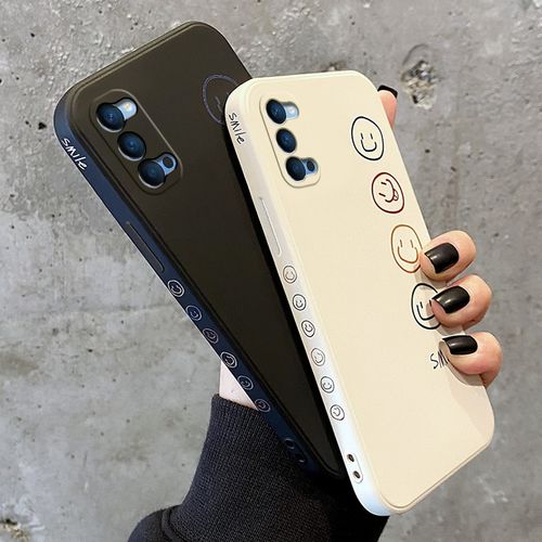 笑脸opporeno4se手机壳4pro侧边3pro可爱k7卡通2z图案2f全包10倍变焦