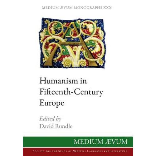 预订 humanism in fifteenth-century europe [9780907570639]