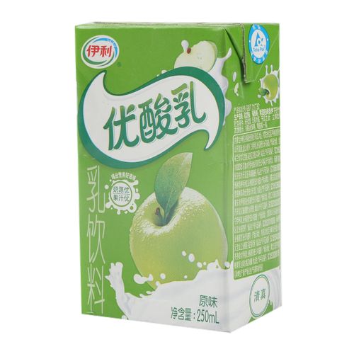 伊利利乐包原味优酸乳250ml/盒