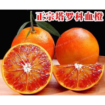 塔罗科血橙中华红橙子新鲜水果当季整箱红甜脐手剥雪橙 10斤