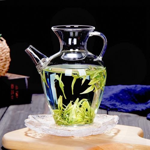 绿茶泡茶器手工仿宋茶壶日式小枣执壶耐热茶具透明小号醒酒玻璃壶