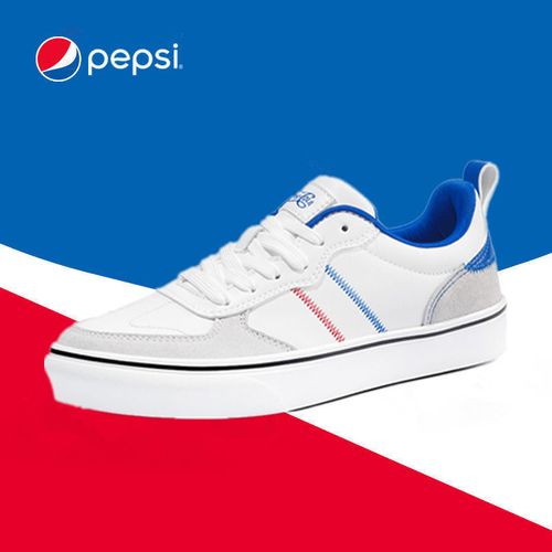 pepsi/百事秋季男鞋小白鞋韩版潮流夏天白鞋百搭板鞋男士白色鞋子