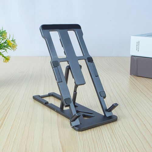 金属折叠手机支架简约创意便携式桌面平板支撑架多功能铝合金底座