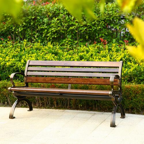 公园椅长椅户外椅子长条椅长凳休息椅防腐木室外花园庭院休闲座椅