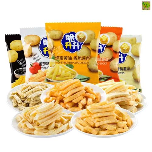 脆升升薯条散装原味香脆条土豆条薯片蜂蜜黄油解馋小零食休闲食品