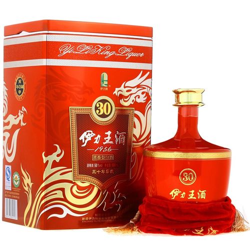 [酒厂自营]50度伊力王红王500ml铁盒装 伊力特浓香型高度白酒水