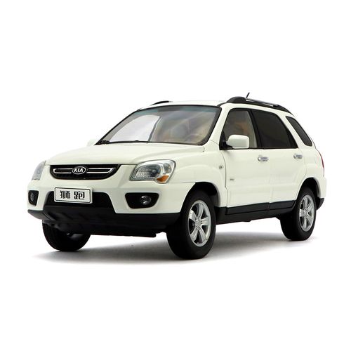 1:18原厂汽车模型 东风悦达起亚 狮跑 sportage 越野车 suv 仿真合金