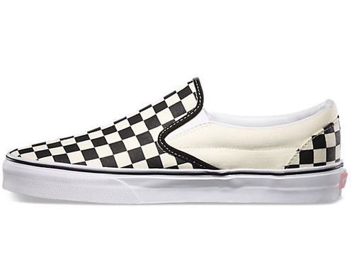 vans/范斯男帆布鞋低帮套脚棋盘格华夫大底slip on正品b3680t