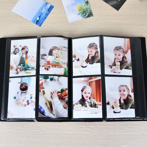 4寸照片400张大容量相册本仿皮面影集 四寸插页式儿童成长纪念册