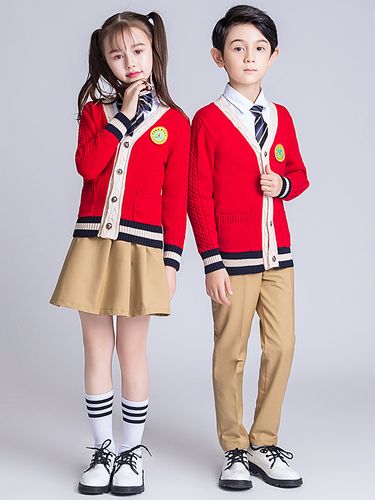 儿童校服幼儿园园服英伦风朗诵小学生校服班服运动会演出服套装春
