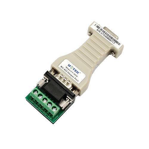 宇泰(utek)袖珍型rs232转rs422转换器转接头无源双向通讯 ut-202d