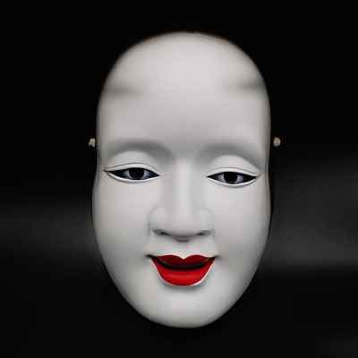 万圣节日本能剧戏剧孙次郎树脂装饰面具恐怖成人能面般若面具道具