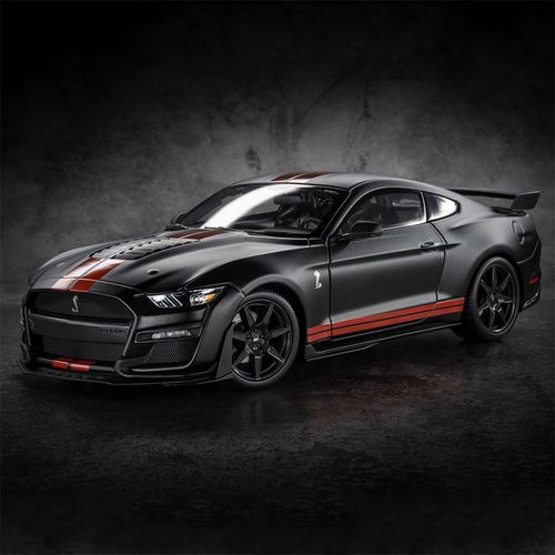 美驰图大号福特野马gt谢尔比gt500汽车跑车模型合金仿真收藏摆件