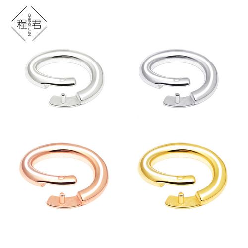 s925纯银活卡扣银圈圆圈开口扣吊坠挂件扣手链项链活扣狼牙连接扣