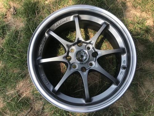 ce28款15寸轮毂改装4*100孔距 适用于飞度轩逸骐达凯越花冠致炫