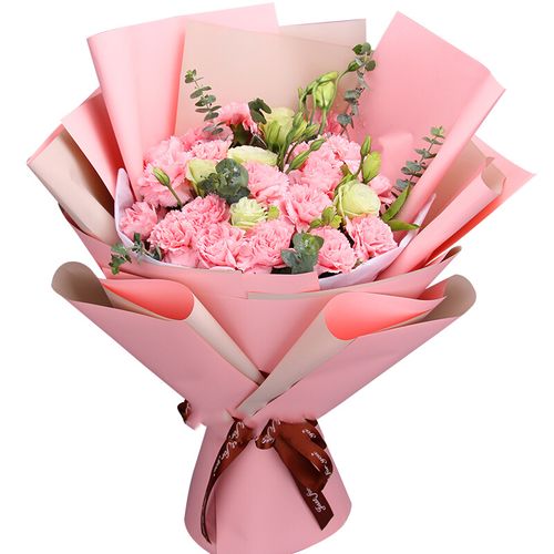 网红母亲节康乃馨花束礼盒蚌埠淮南六安安庆滁州同城鲜花速递配送