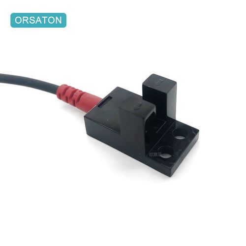 u型槽型光电开关传感器微小型光电感应开关常开/常闭可调节osd674