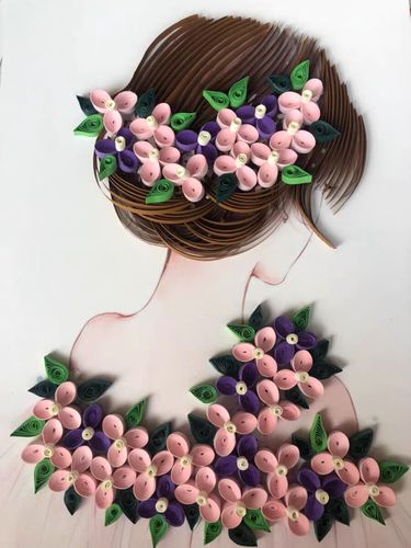 衍纸画材料包学生初学者作品手工diy衍纸套装工具成人社团有教程