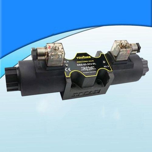 youquen油昆 油研电磁阀 液压电磁换向阀dsg-03-3c2 dc24v/ac220v【5
