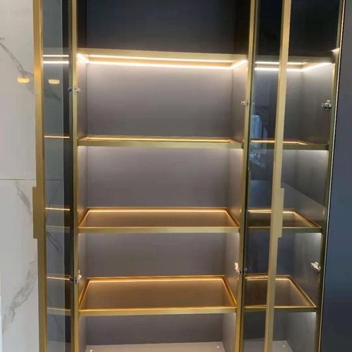 定制铝框玻璃层板酒架 酒托 红酒架玻璃隔板分层架钢化玻璃层板