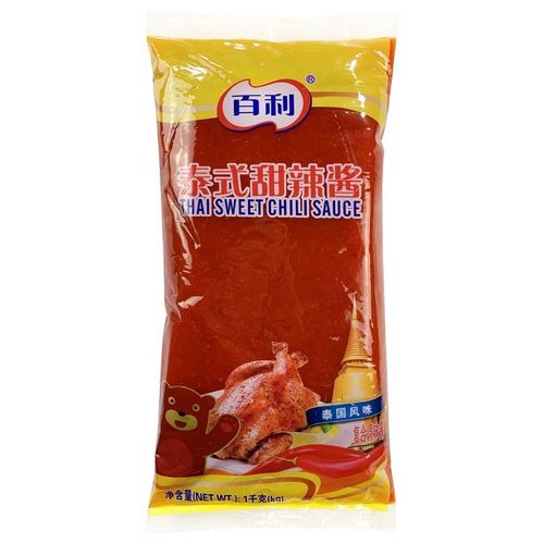 百利泰式甜辣酱1kg 甜不辣薯条凉拌手抓饼蜜汁鸡排烤肉拌饭酱泰式