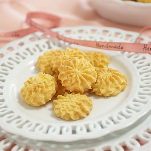 5折 香醇奶油曲奇赤藓糖醇代糖下午茶手工自制饼干特产休闲甜点心孕妇