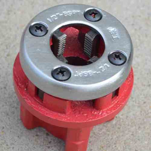 套丝机配件大全手动套丝机板牙头配件水管开牙机轻型管子绞板管道