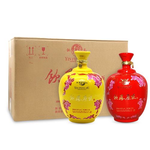 西凤 饮凤原浆酒60度 凤香型白酒 摆柜酒瓶过年送礼白酒 整箱2.5l*2