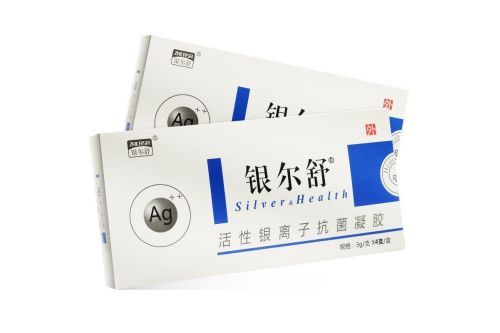 银尔舒 活性银离子抗抑菌凝胶 3g*4支  my
