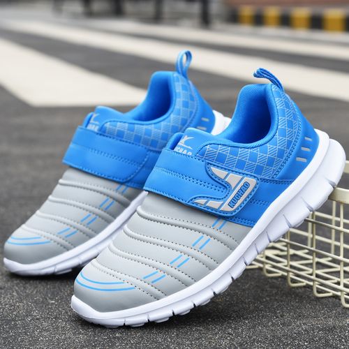 秋天男童鞋子小男孩运动鞋中大童跑步鞋儿童旅游鞋休闲韩版潮波鞋