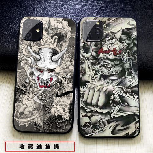 不动明王 般若 防摔适用iphone11pro/11pro max/xr/x/8plus手机壳
