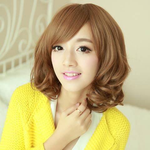 黛美姿整顶假发萝莉假发短发女生假发女士卷发短卷发短梨花头假发