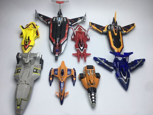 万代正品 迪迦奥特曼飞机  合金飞燕一号  合金飞燕二号 exj号