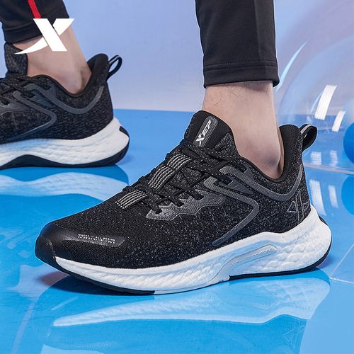 [动力巢x]特步跑鞋男2020春秋新款健身训练鞋学生时尚