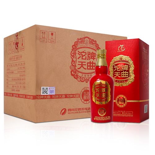 酒厂直营-沱牌舍得 沱牌生态天曲52%vol 500ml单支装浓香型白酒(52%