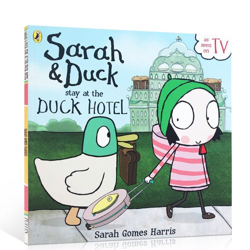 sarah and duck stay at the duck hotel 莎拉和乖乖鸭系列 幼儿英语