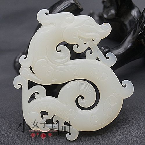 琉璃仿古龙吊坠挂件服装配饰玉佩玉坠发饰头饰汉服腰佩古装挂坠