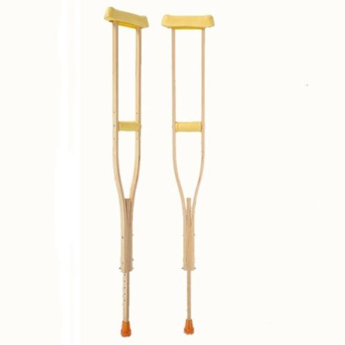 腋下拐杖残疾人双拐实木防滑木腋拐扙老人助行器可调节拐