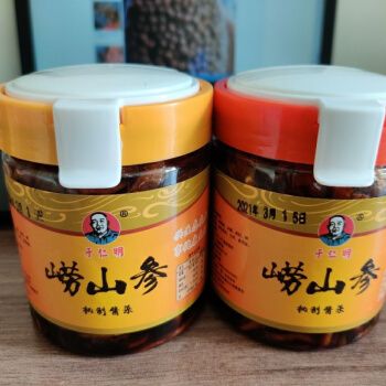 【优选好物】青岛即墨庄户森于仁明崂山参酱菜约1斤瓶装农家爽脆下饭