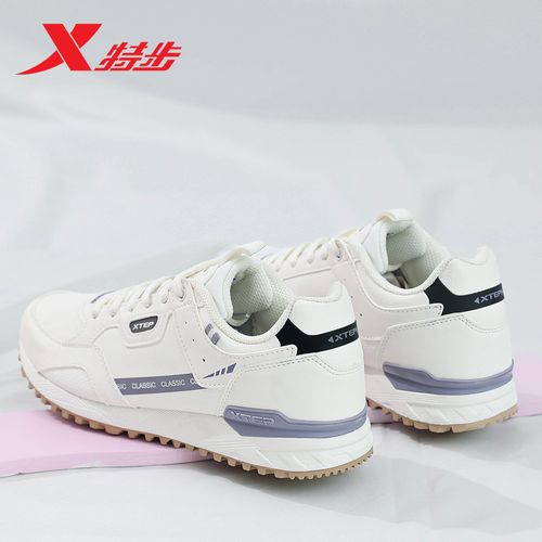 特步跑步鞋女鞋2022新款秋冬款品牌正品休闲鞋子阿甘鞋女士运动鞋
