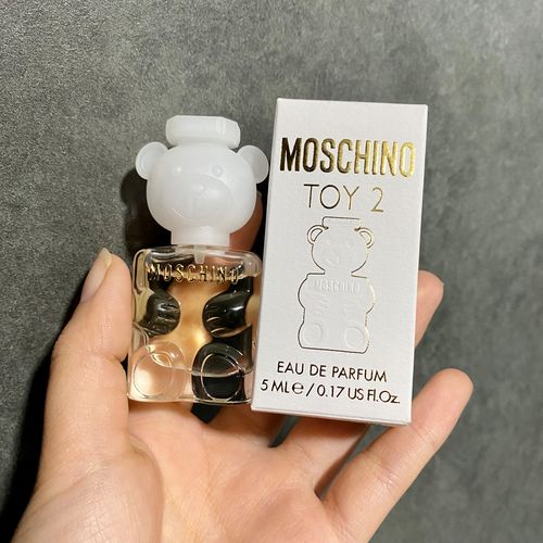 moschinotoy2默斯奇诺泰迪熊泡泡糖小熊女士香水q版无喷头小样5ml